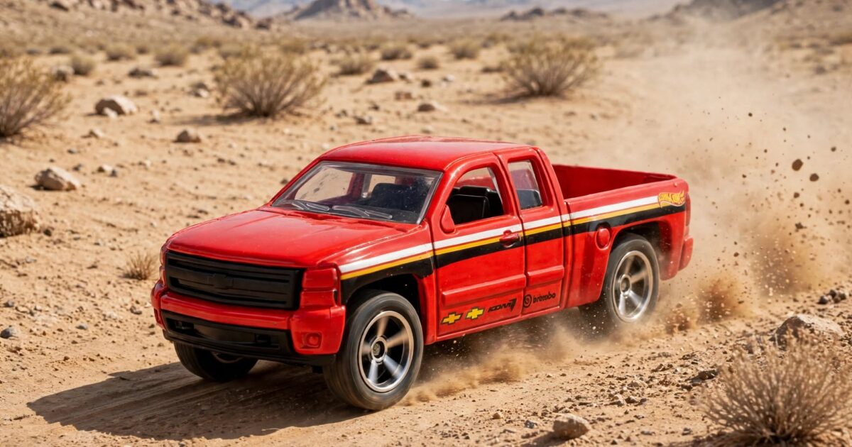 Hot Wheels Chevy Silverado: modern pickups are boring, this one is not