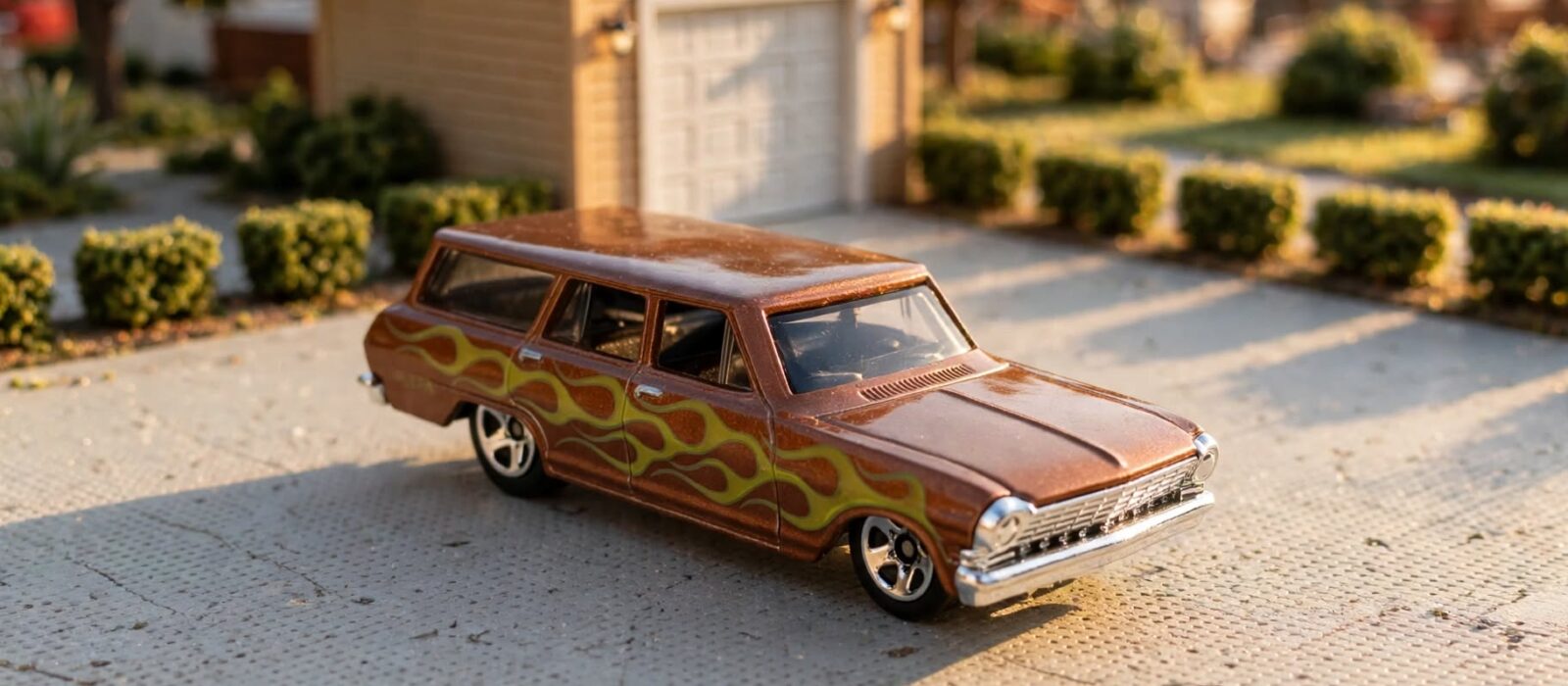 Hot Wheels ’64 Nova Station Wagon review: flames on a family car