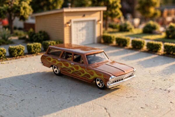 Hot Wheels ’64 Nova Station Wagon review: flames on a family car