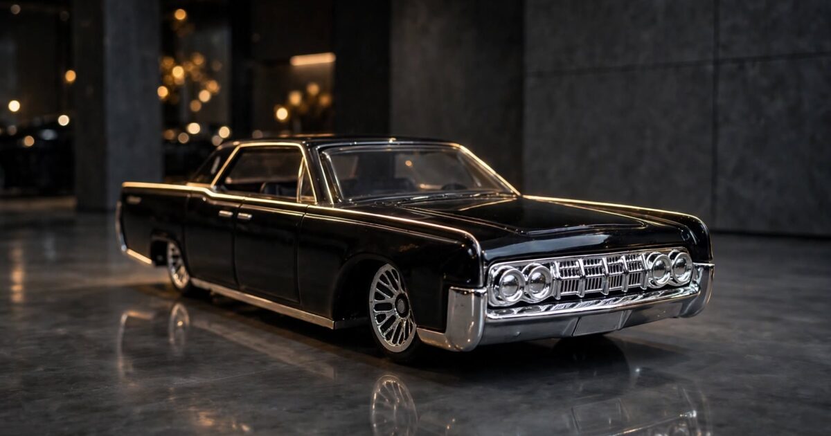 Hot Wheels ’64 Lincoln Continental review: black paint and suicide doors