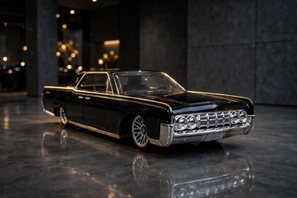 Hot Wheels ’64 Lincoln Continental review: black paint and suicide doors