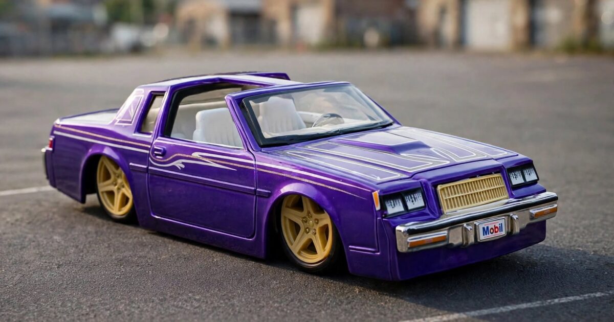Maisto 1987 Buick Regal T-Type review: T-tops, gold wheels and pure eighties