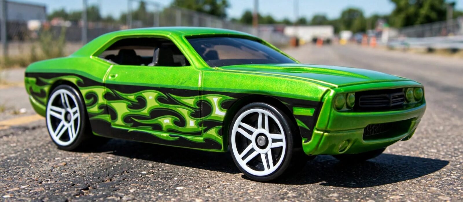 Hot Wheels Dodge Challenger SRT8 review: flames on a modern muscle car