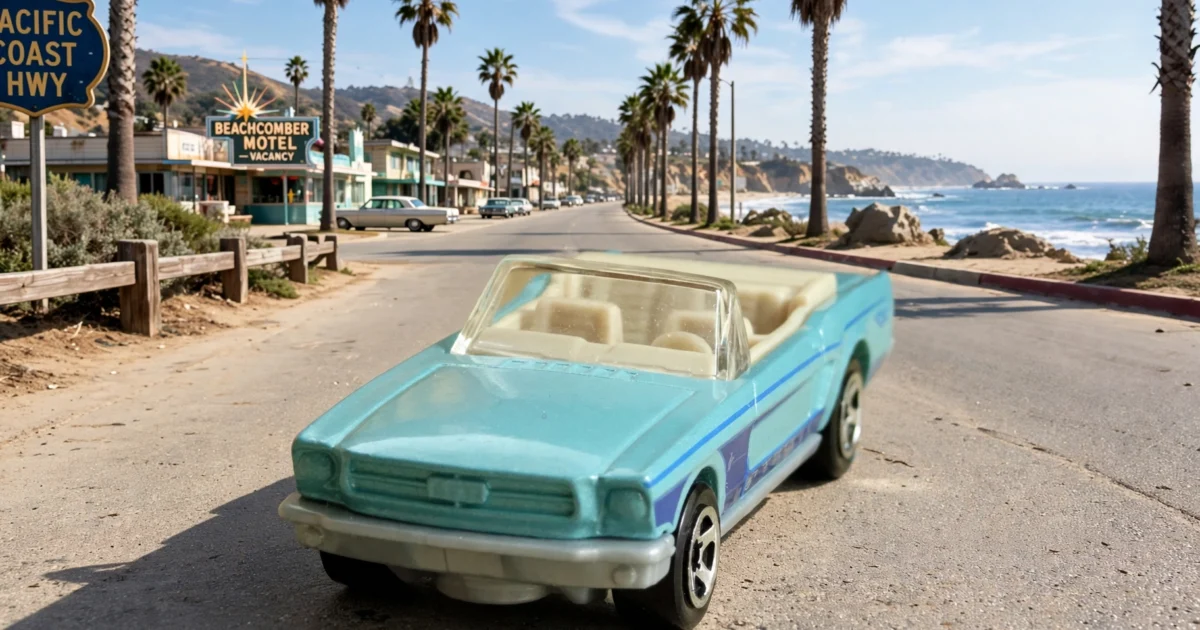 Inside the Mustang 50th 5-pack: the ’65 Convertible in light blue