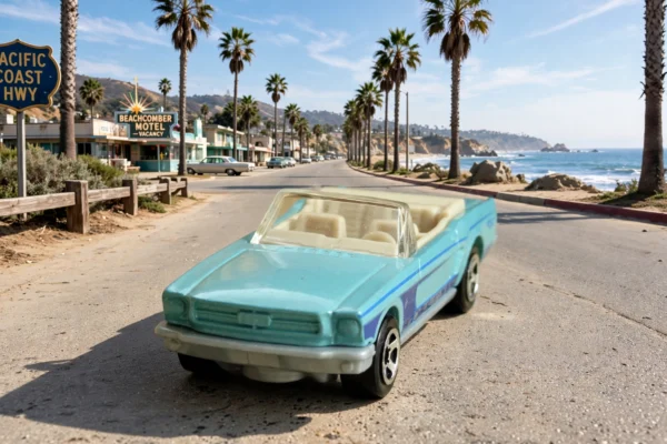 Inside the Mustang 50th 5-pack: the ’65 Convertible in light blue