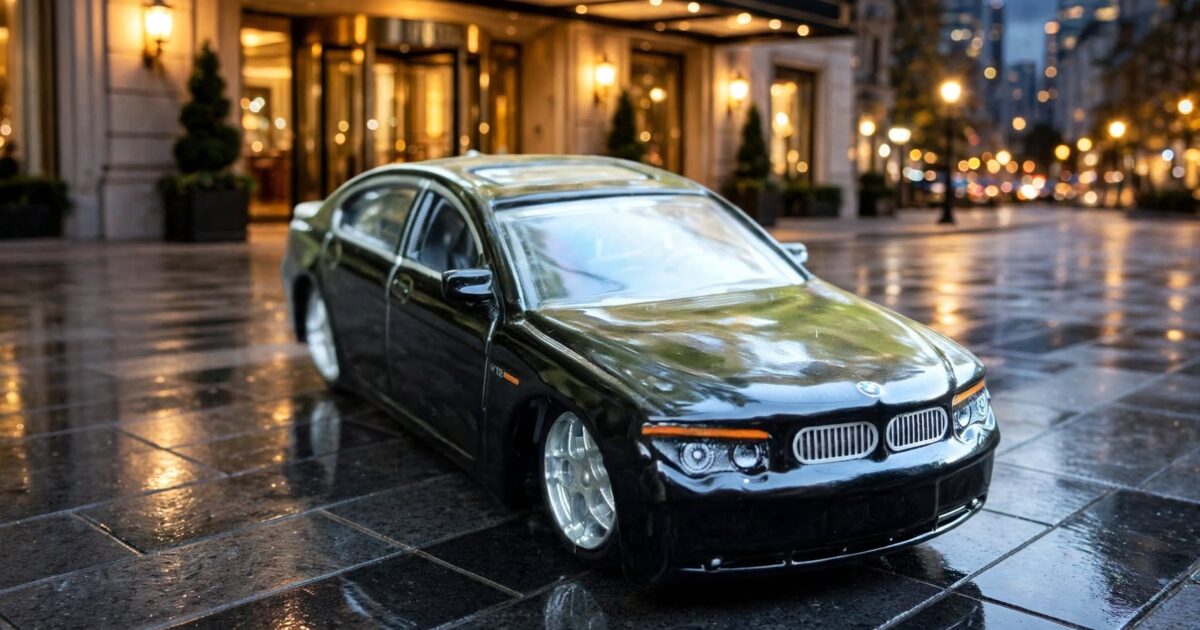 Bburago in 1:64: the BMW 760Li that nobody expects