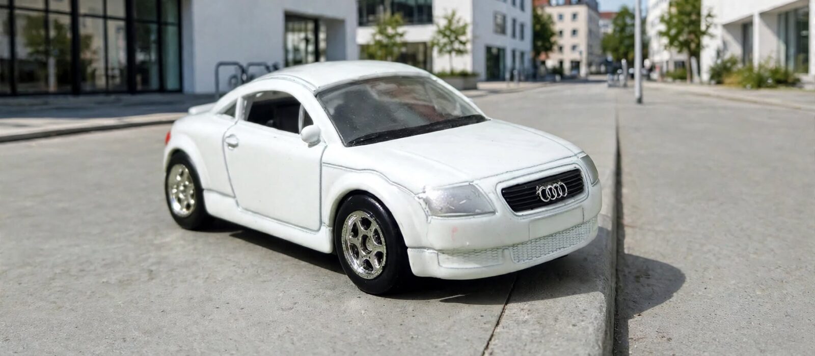 Welly Audi TT review: the NEX car that is 1/60, not 1:64