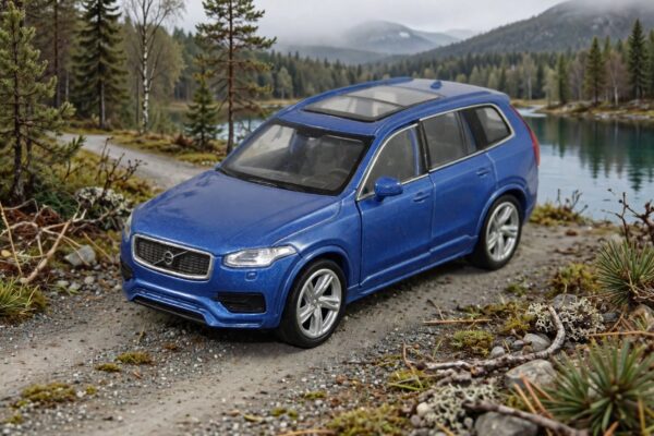 Welly Volvo XC90: the whole brand is in the headlights