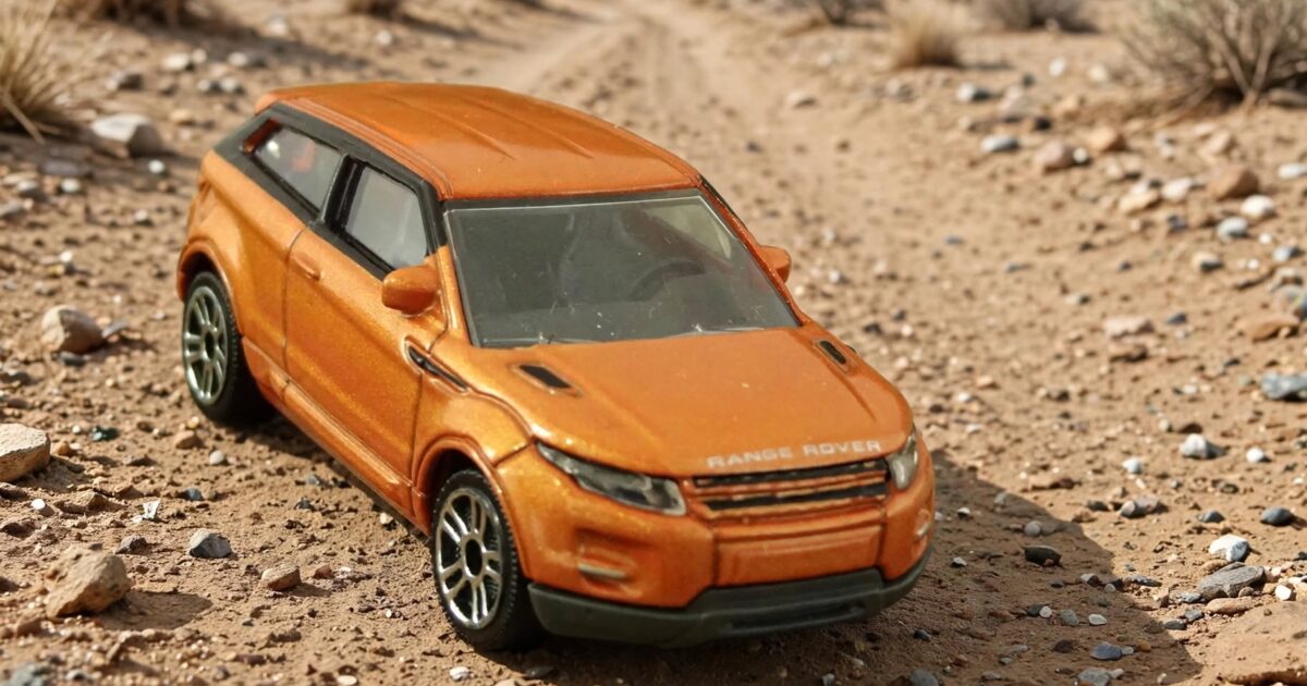 Majorette Range Rover Evoque Coupé: the three-door nobody bought