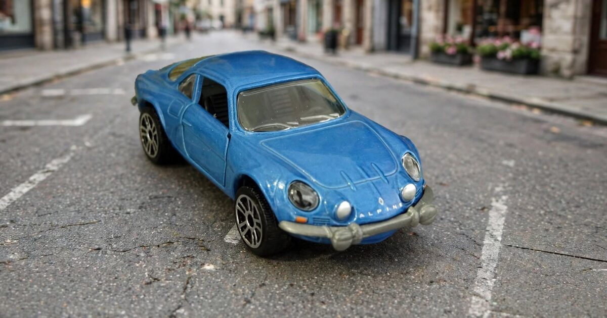 Majorette Alpine A110: the car I told you to buy in the Renault guide