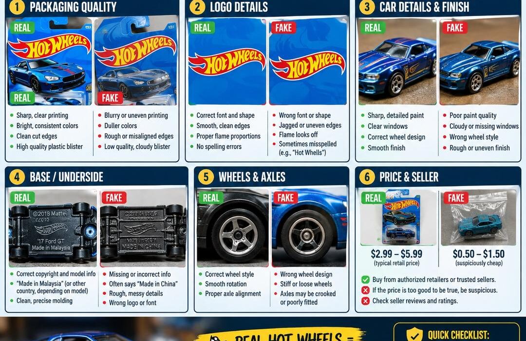 How to Spot a Fake Hot Wheels Before You Pay