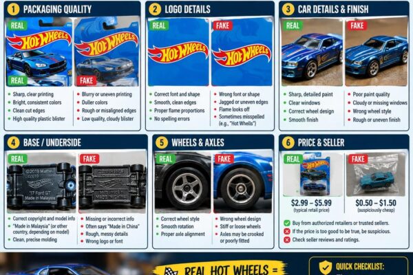 How to Spot a Fake Hot Wheels Before You Pay