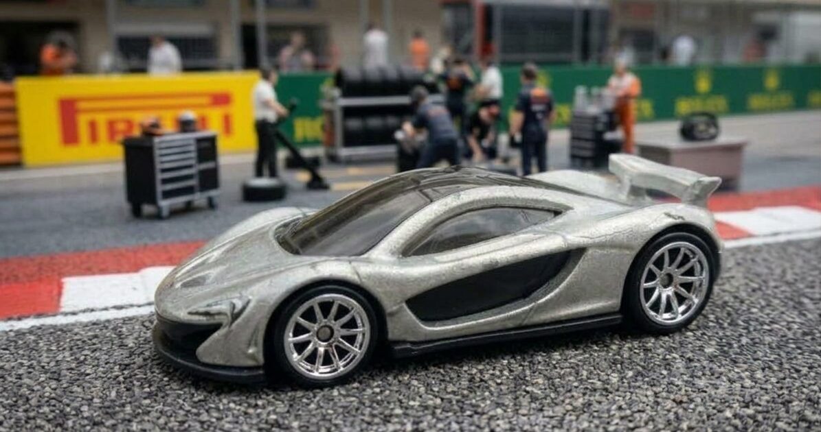 Hot Wheels McLaren P1: the hypercar you can see daylight through