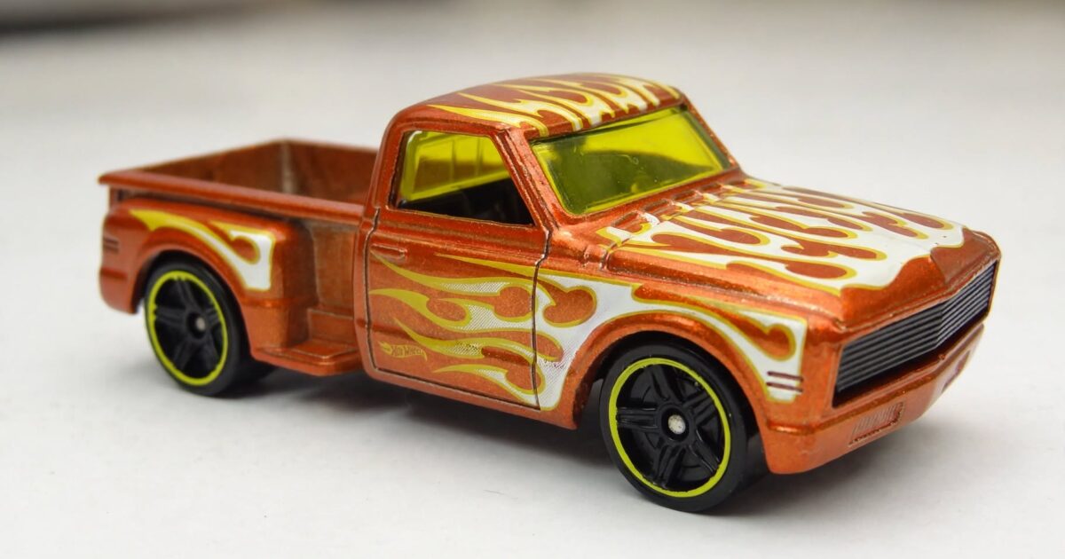 Hot Wheels Custom ’69 Chevy Pickup review: flames over the roof and a rule broken