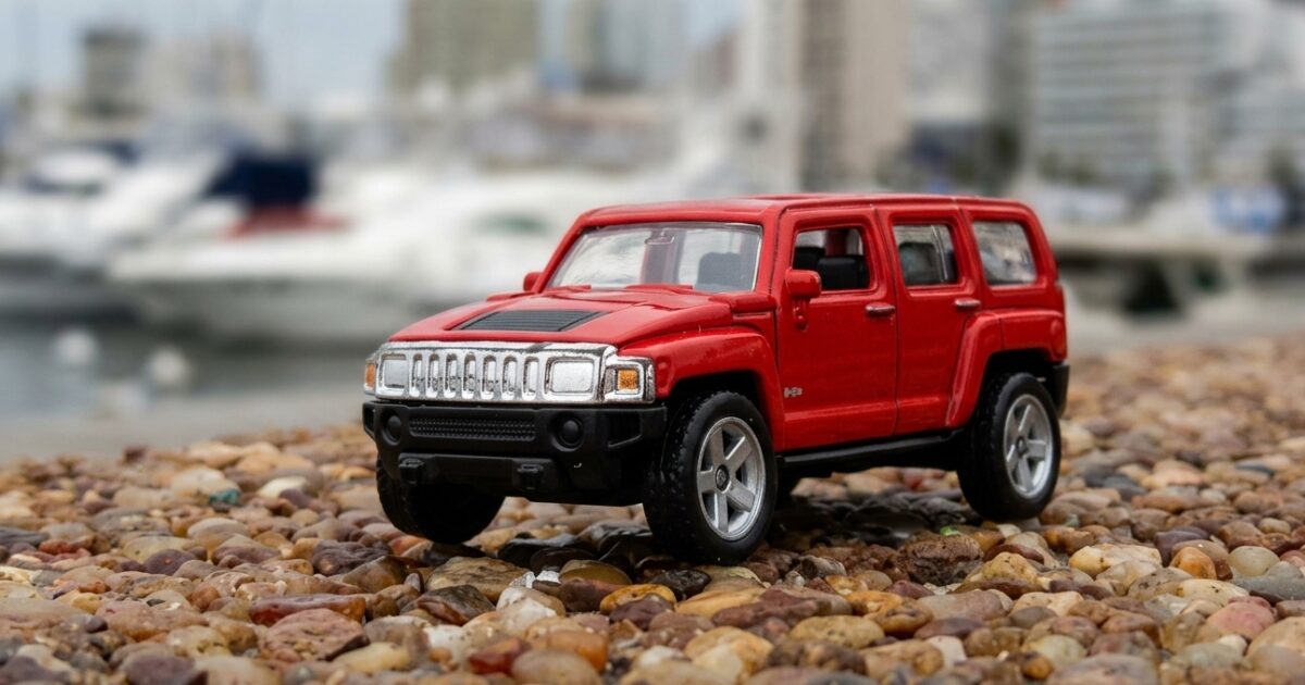 Welly Hummer H3: the stock truck that makes my customs look wild