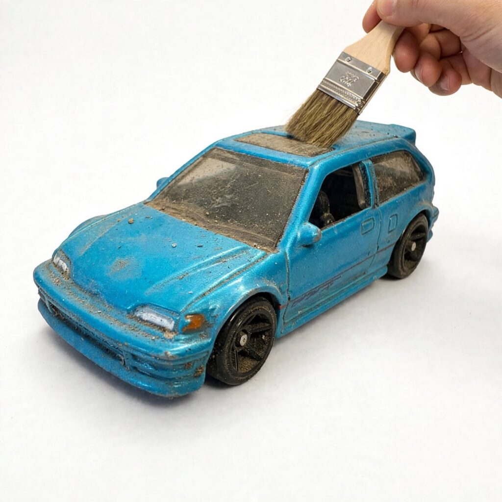 How to Clean Loose Diecast Cars Without Ruining Them