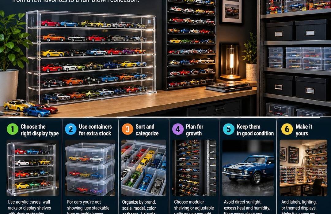 How to Store a Diecast Collection: A System That Actually Scales