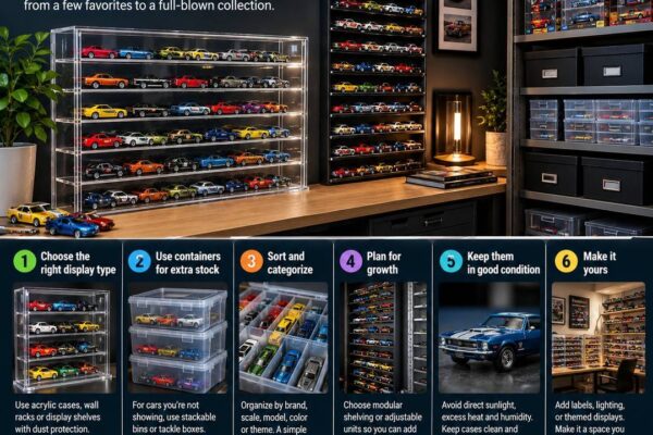 How to Store a Diecast Collection: A System That Actually Scales