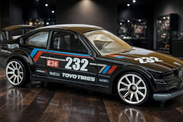 Hot Wheels ’92 BMW M3 E36 Race: the E36 everybody skipped, now wearing numbers