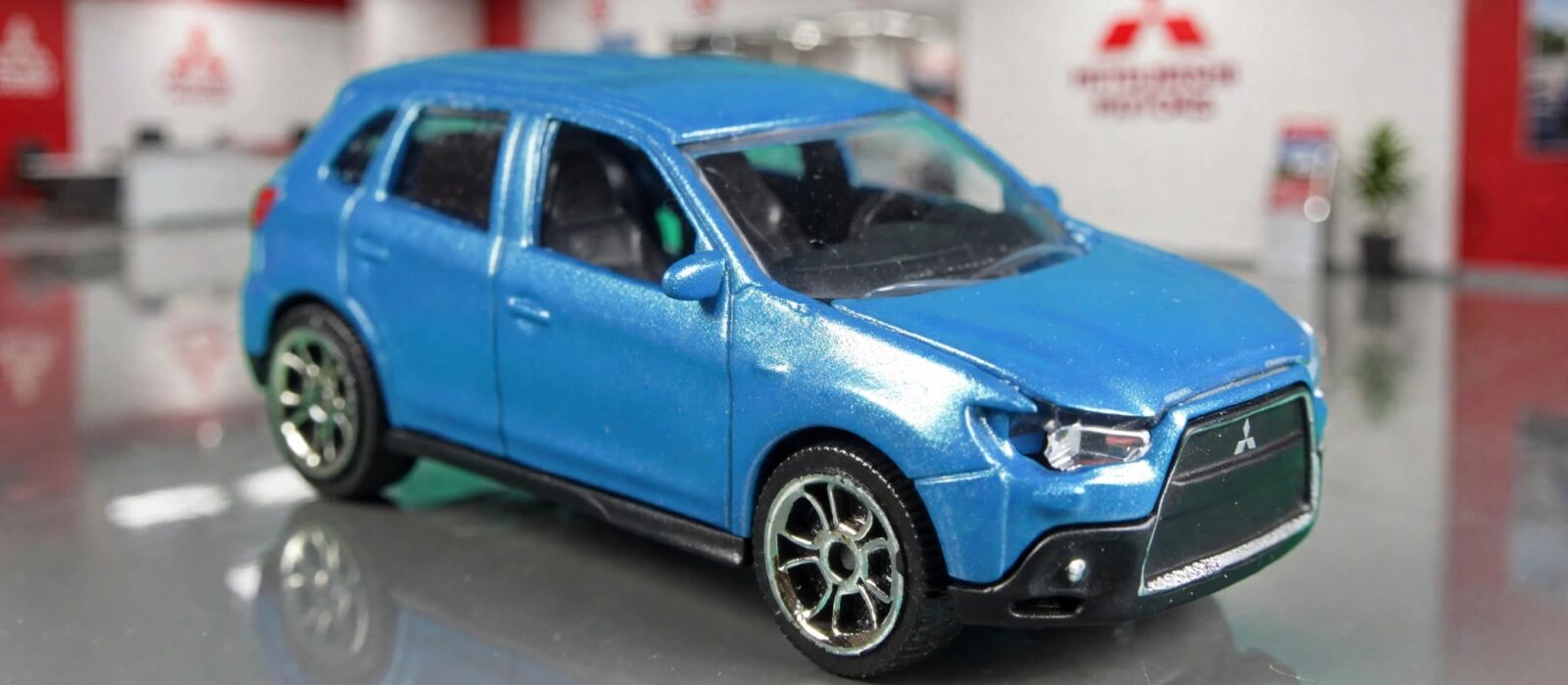 Majorette Mitsubishi ASX: the car from the supermarket parking lot